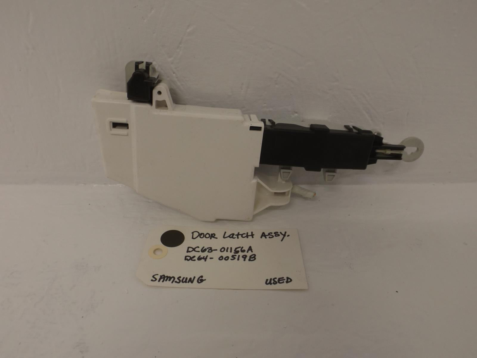 Samsung Washer DC63-01156A DC64-00519B Door Latch Assy. Used Samsung Washer DC63-01156A DC64-00519B Door Latch Assy. Used